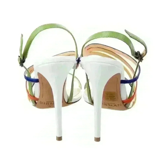 ALEXANDRE BIRMAN Strappy Leather Slingback Mult—Color Sandals - Picture 7 of 16